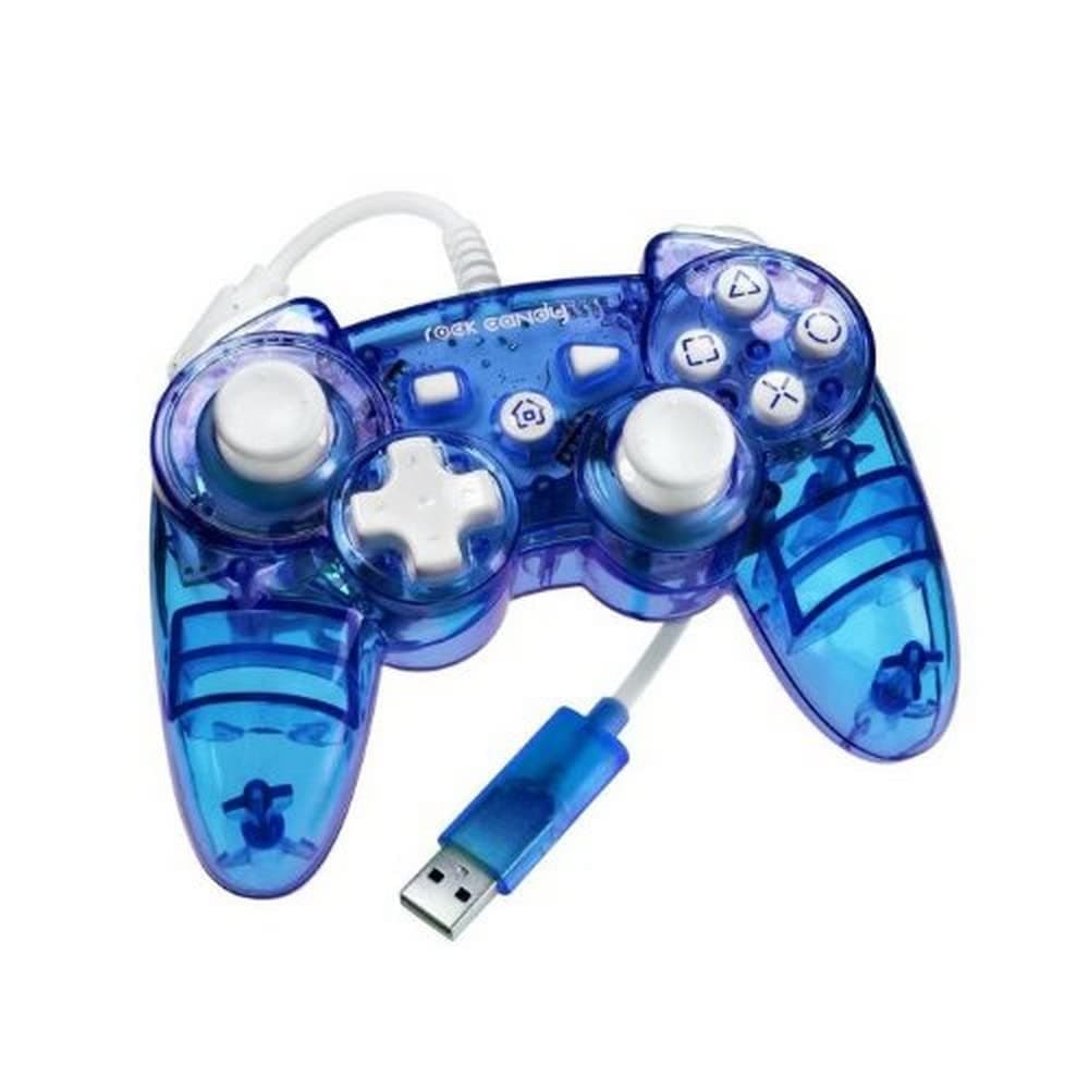 PDP Rock Candy PS3 Controller - Blue