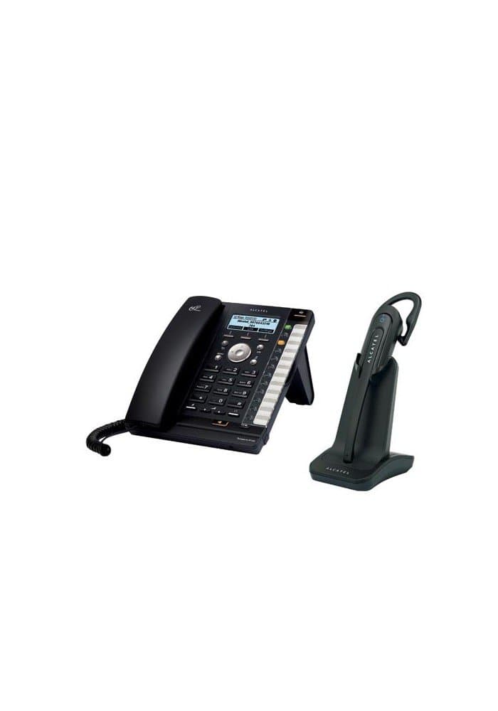 Alcatel Temporis IP370 SIP PoE inkl. IP70 Dect headset