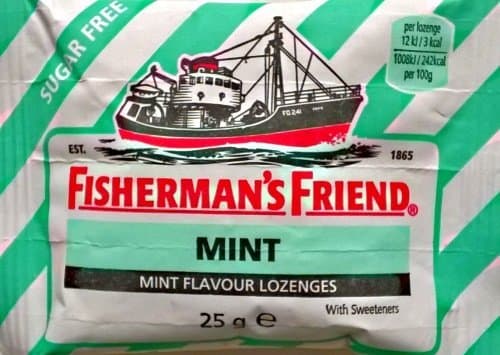 Fishermans Friend Mint Flavour Lozenges Sugar Free -60 x 25gm