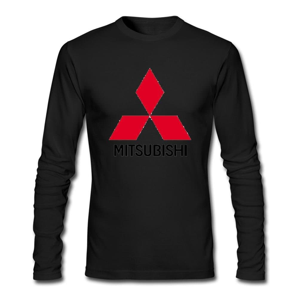 Men's Mitsubishi logo Long Sleeve T-Shirt