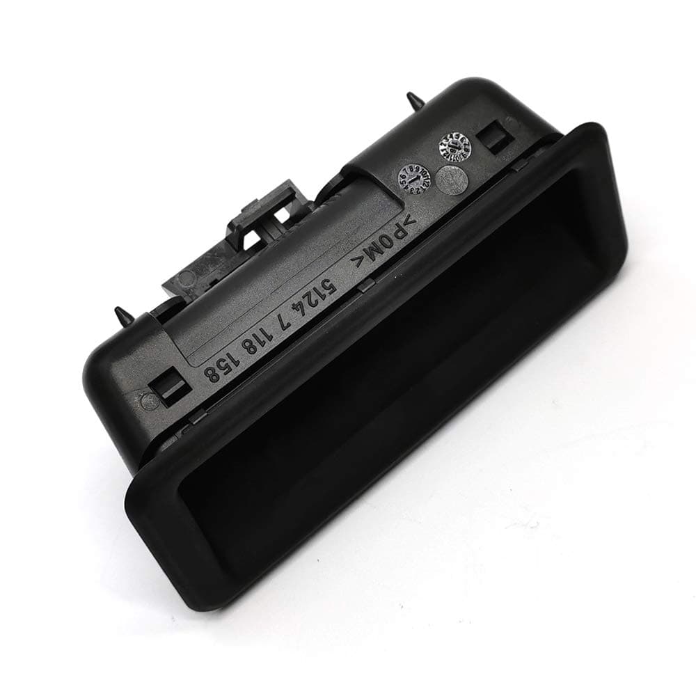 Trunk Lid Lock Release Push Button Handle Switch Compatible with BMW Series 1 3 5 X6 X5 X1 E60 E90 E91 E92 E93 E70 E71 51247118158 51-24-7-118-158 7118158