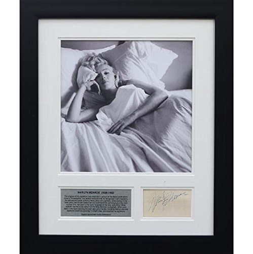 Marilyn Monroe - Signed tribute presentation