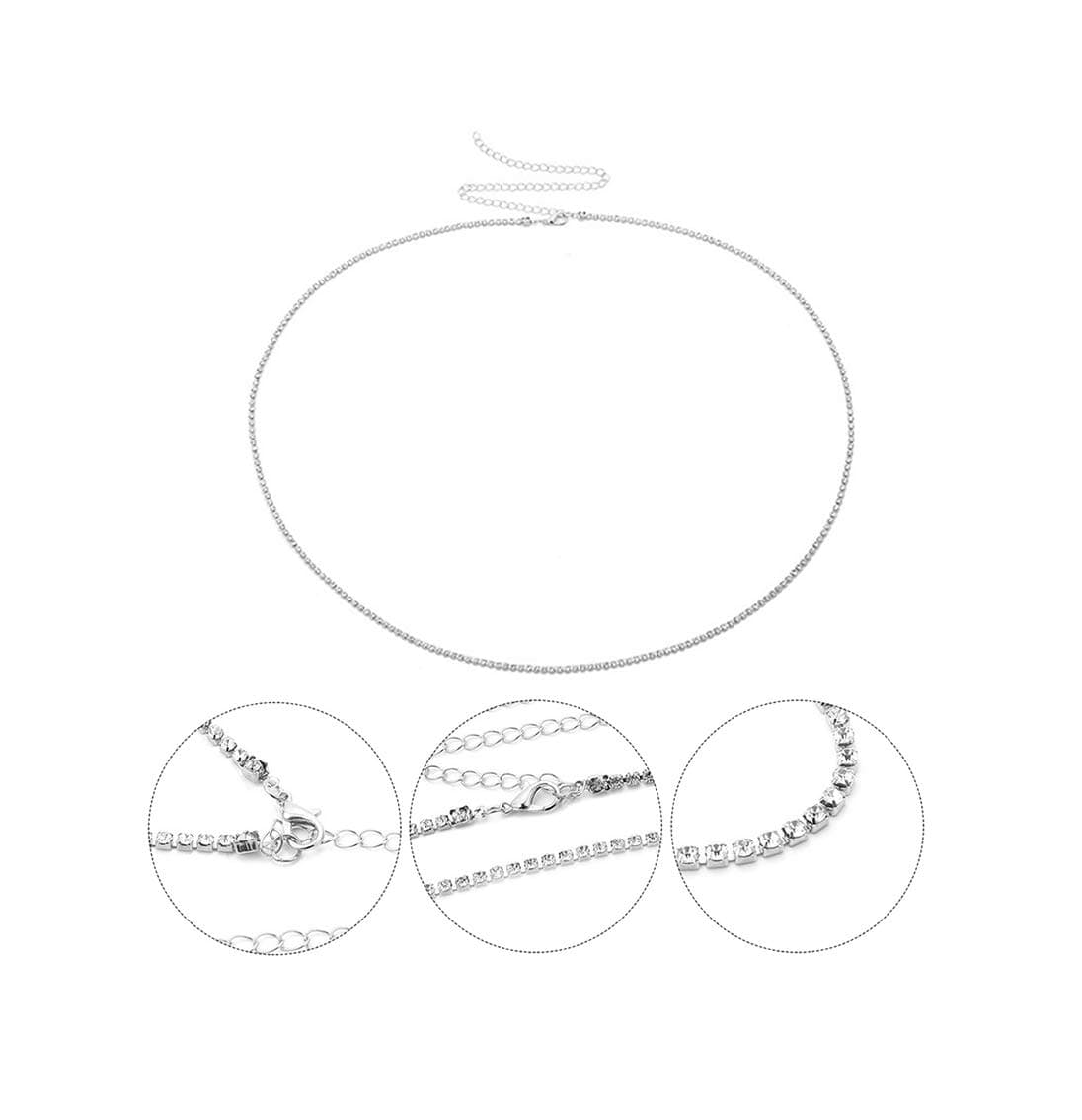 Crystal Rhinestone Waist Chain Link Belt Belly Body Jewelry for Women¡­