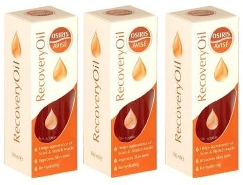 Osiris Avise Recovery Oil 100ml - Helps Appearance of Scars & Stretch Marks (Pack of 3)