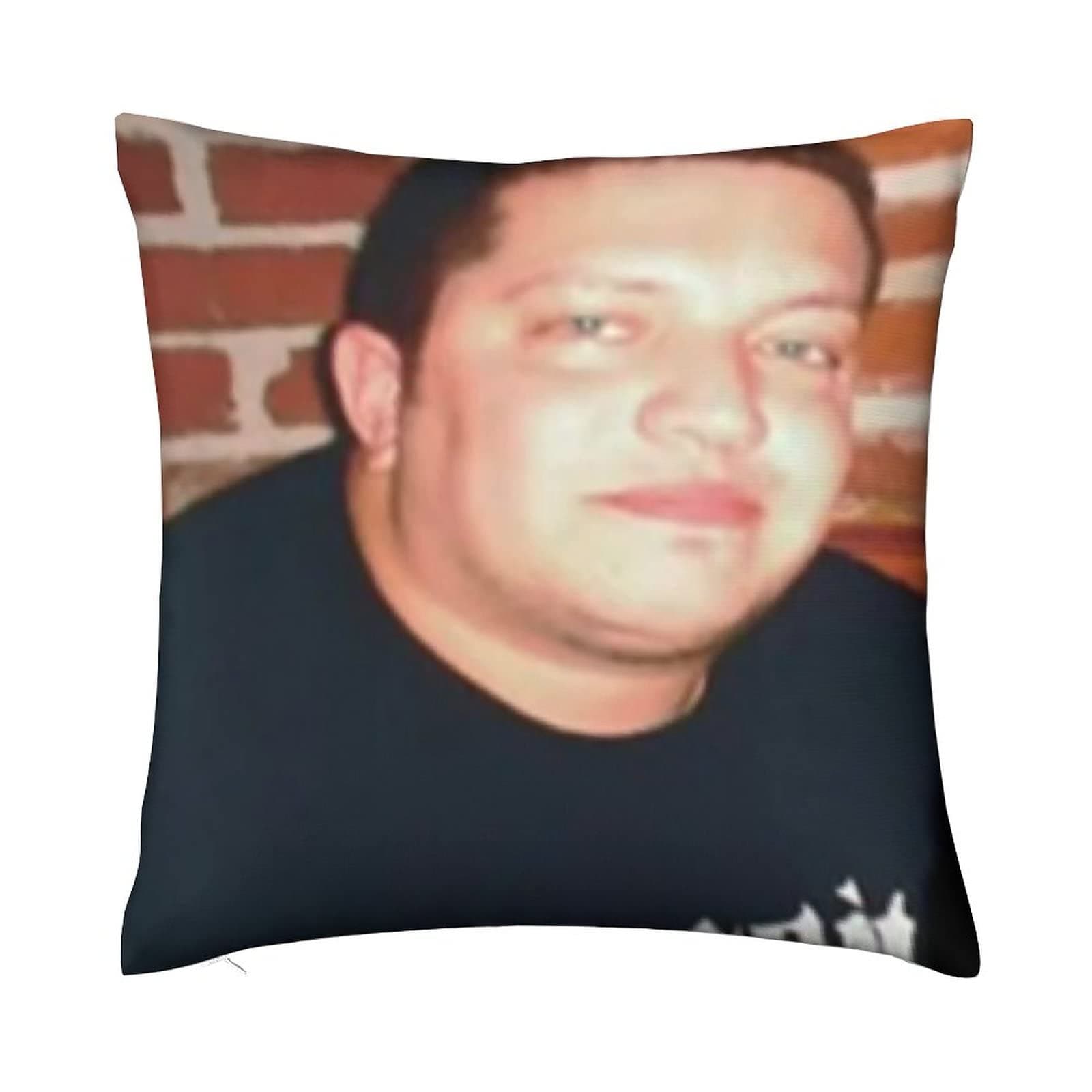 Sal Vulcano Throw Pillow Covers 18"X18" Funny Meme Pillows Home Decor Pillowcase Bedroom Living Room Dormitory College Cushion Cover for Couch Sofa Bed