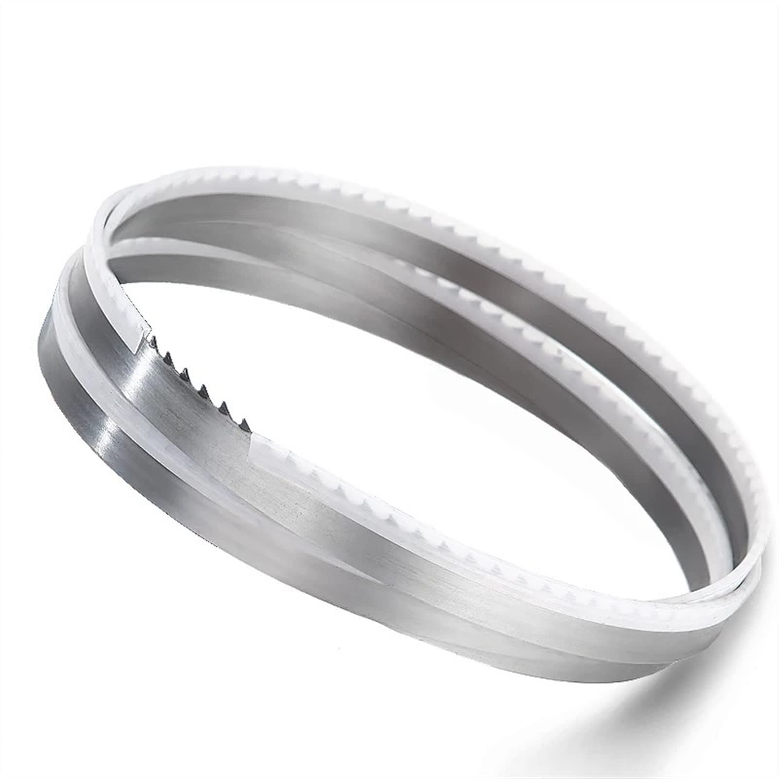 1900mm Band Saw Blades for Cutting Bone Frozen Fish Meat 1900 x 16/19 x 0.56mm x 4Tpi Food Band Saw Blades 74.8" x 5/8" or 3/4" ZRONG (Color : Width 16mm)