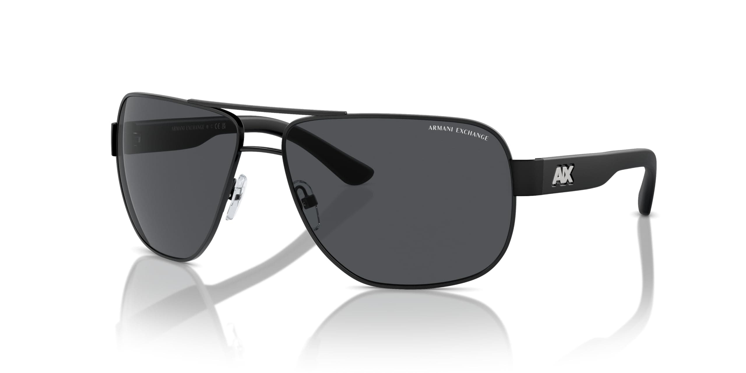 mens Ax2012s Rectangular Sunglasses