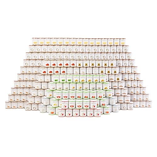 Nutristore Ultimate 4 Person 1 Year Survival Food Supply Emergency Kit | 32,500 Total Servings | Customizable Meals