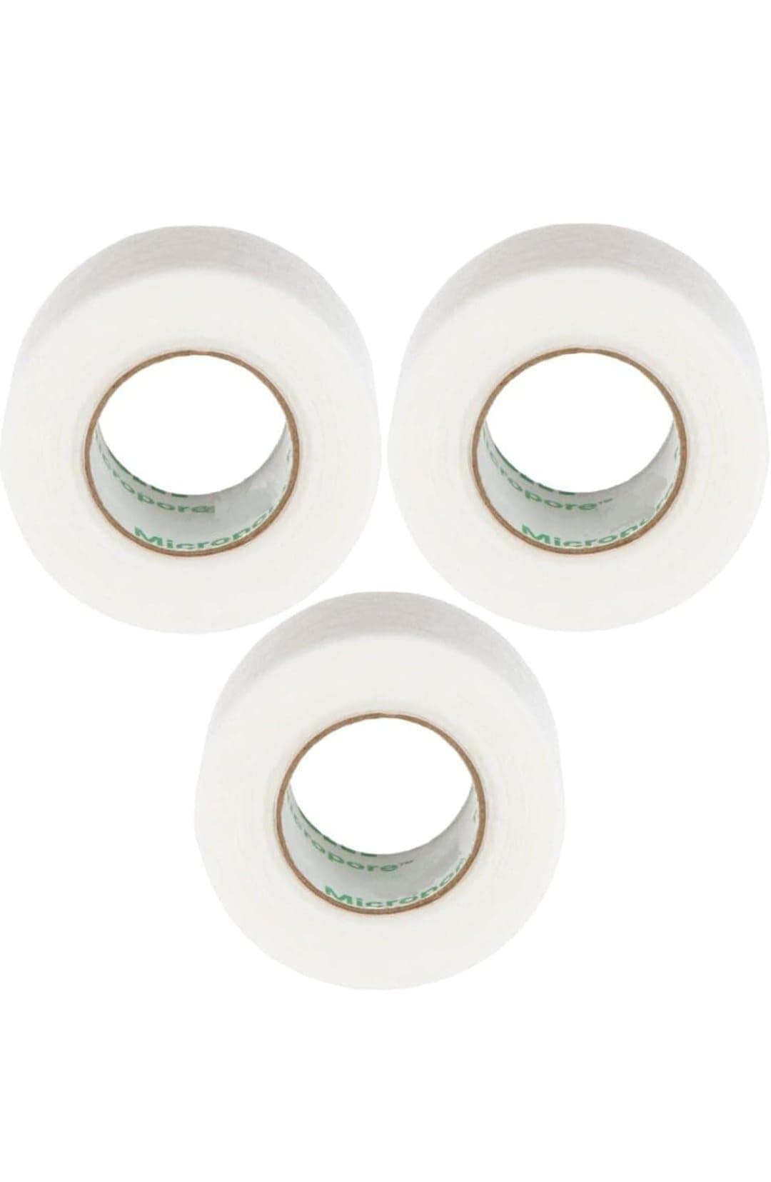 BB Micropore Tape 1530-1 (3 Rolls) 1 inc x 10 Yards, White