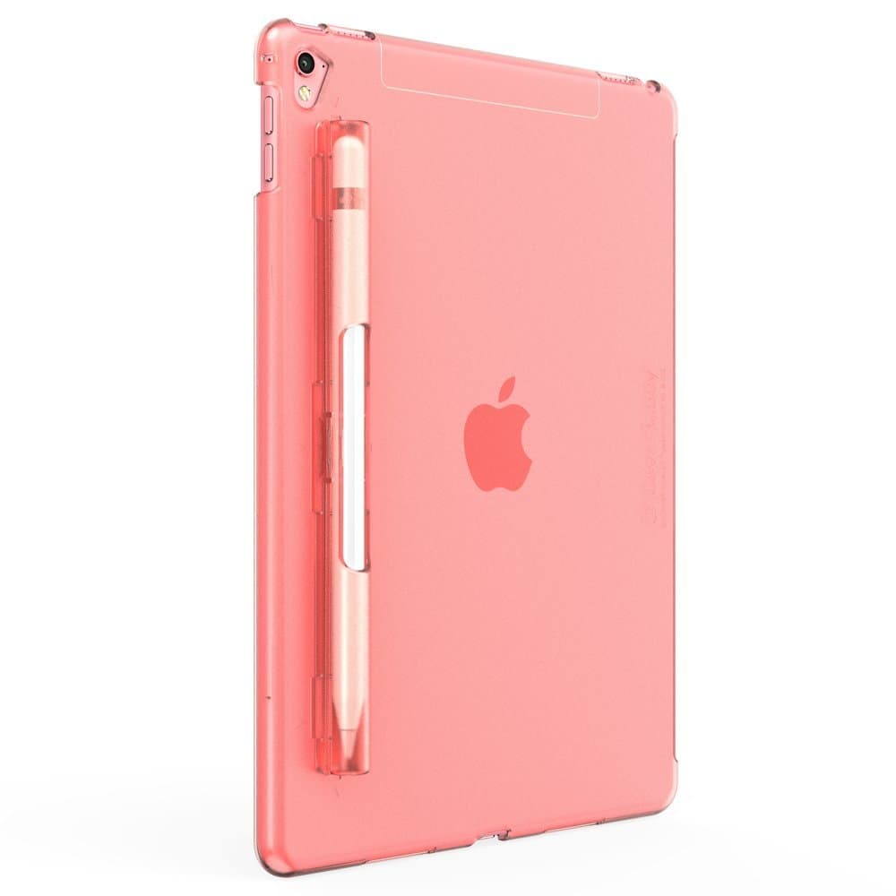 CoverBuddy SwitchEasy Hard Polycarbonate Back Case Stand with Pencil Holder (iPad Pro 9.7", Rose)