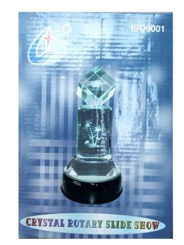 Lighted Rotary Display Stand Ds02