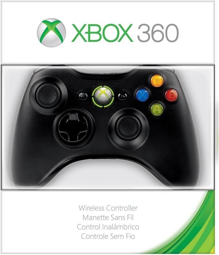 Xbox 360 Wireless Controller Xbox 360/slim and Smart for PC Gaming, Wireless PC Controller with upgraded Joystick/Dual Shock