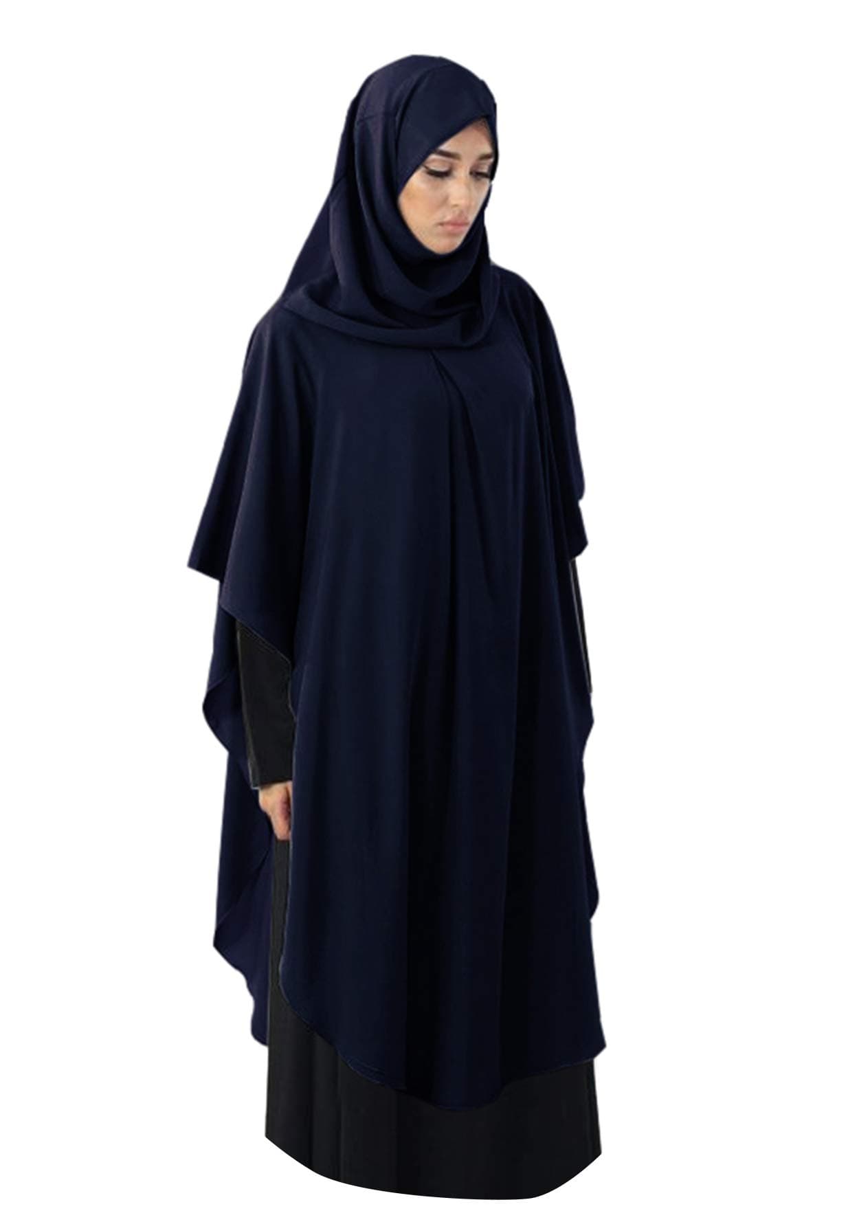 GladThink Muslim Women Extra Long Hijab Knee Length
