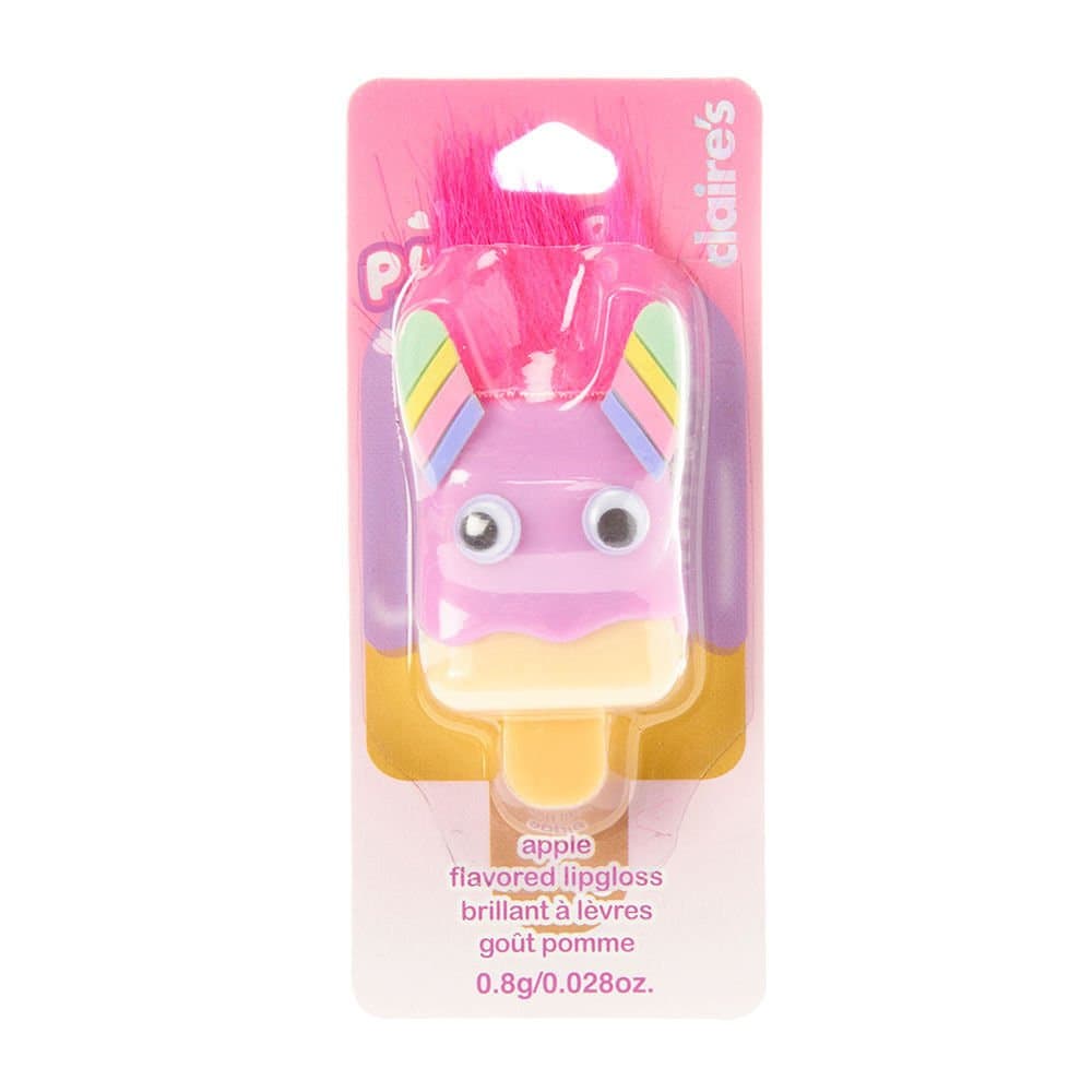 Pucker Pops Claire's Girl's Rainbow Monster Apple Flavored Lip Gloss