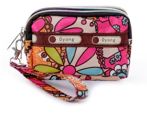 Woman's Wallet Fashion Passcase Wallets Small Wristlet Handbag