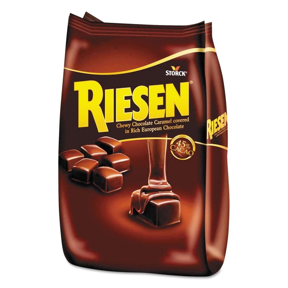 Riesen Chewy Chocolate Caramel Covered in Rich European Chocolate, 30oz Bag