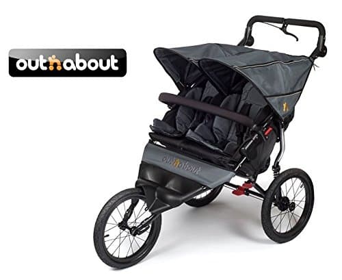 Out n About Nipper Sport Double - Steel Grey