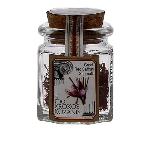 Krokos Kozanis Greek Red Saffron in Filament Stigmata 1gr