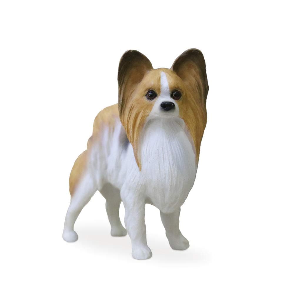 Rtuyk Craft Gift Butterfly Dog Model Butterfly Ear Dog Decoration Babylon Car Crafts