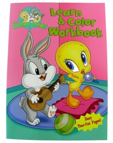 Looney Tunes Activity Book - Baby Looney Tunes Learn & Color Workbook