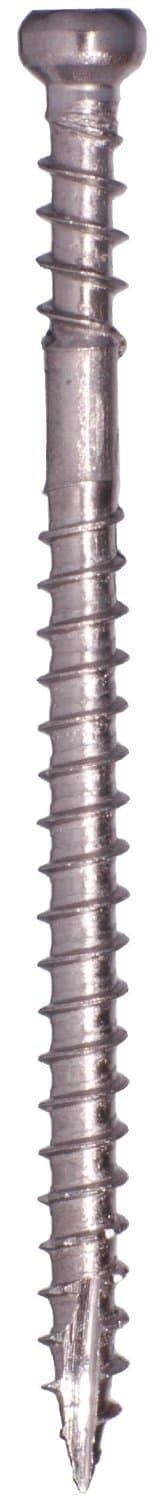 GRK 45079 RT Trim #8 by 2-1/2-inch PHEINOX 316 Stainless Steel Marine Grade Fasteners Bulk box (3,500 screws)