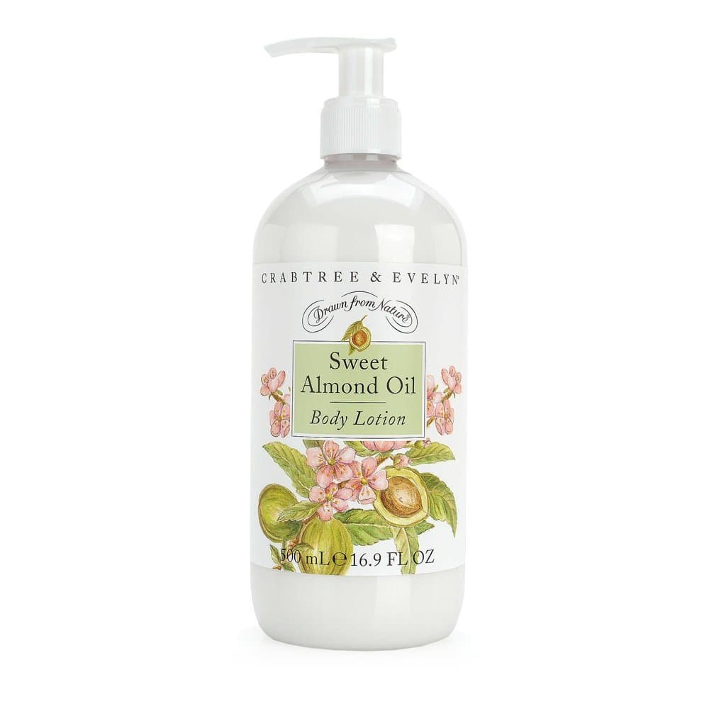 Crabtree & Evelyn Body Lotion, Sweet Almond Oil, 16.9 Fl Oz