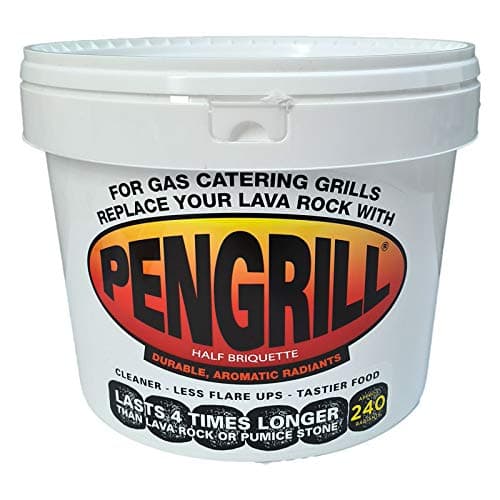 PENGRILL 240 RADIANTS Durable aromatic Lava Rock (Lavasteine) Replacement.