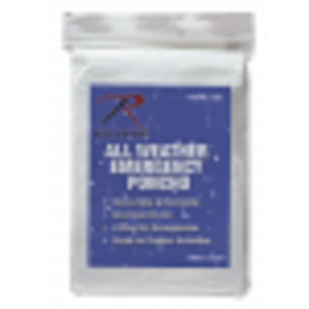 HSTSS Rain PonchoGrab n Go Dry Emergency Poncho