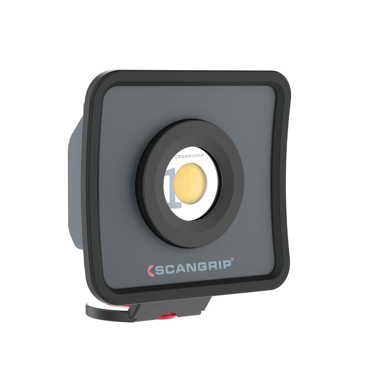 NOVA MINI, Rechargeable Handheld COB LED Floodlight, 1000 Lumen, Ergonomic Smart Grip 4-in-1 System, Compact, Strong Built-in Magnet, Belt Clip, Stepless Dimmer, Waterproof (IP65)