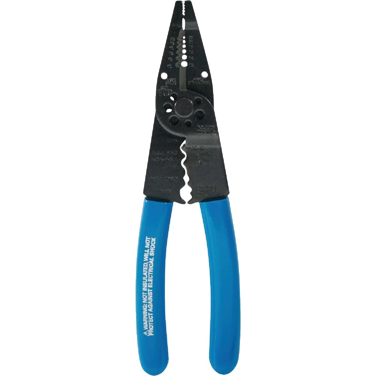 Klein Tools 1010 Multi Tool Long Nose Wire Cutter, Made in USA, Wire Crimper, Stripper and Bolt Cutter Multi-Purpose Electrician Tool, 8-Inch Long