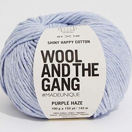 Wool and the GangShiny Happy Cotton 71 Purple Haze