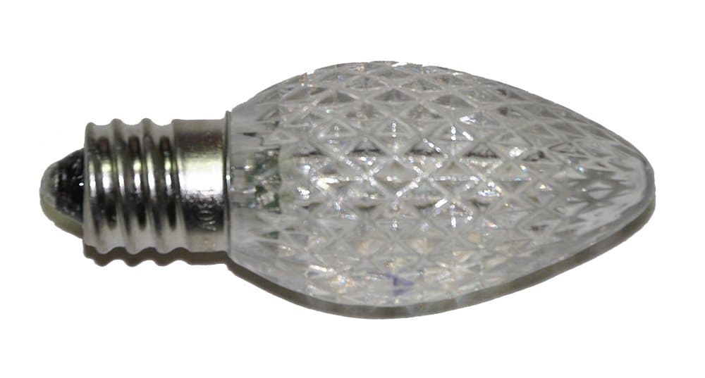 500-Pack RGB Fast Color-Changing Faceted C7 LED Replacement Bulb