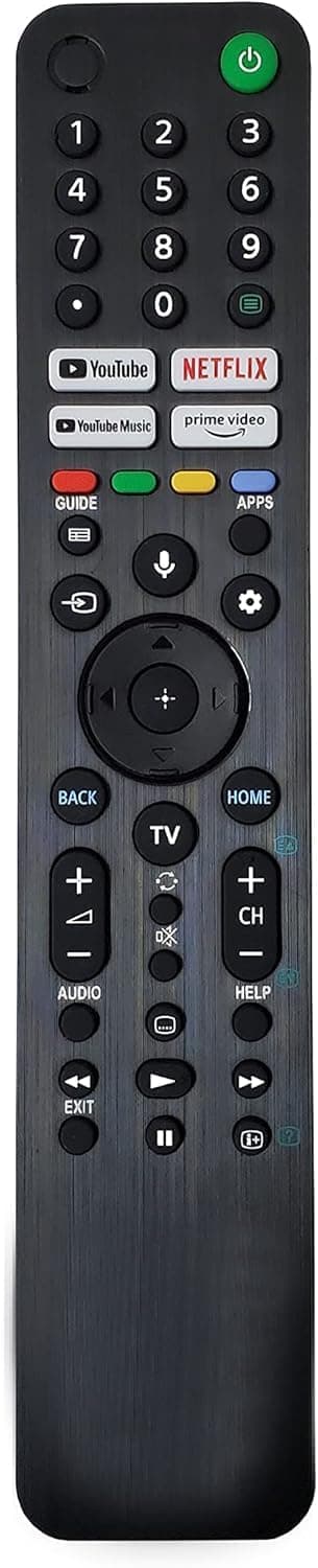 Maga Zone Bluetooth Remote RMF-TX520P with Voice Function – Replacement for Sony LED/4K Smart TVs