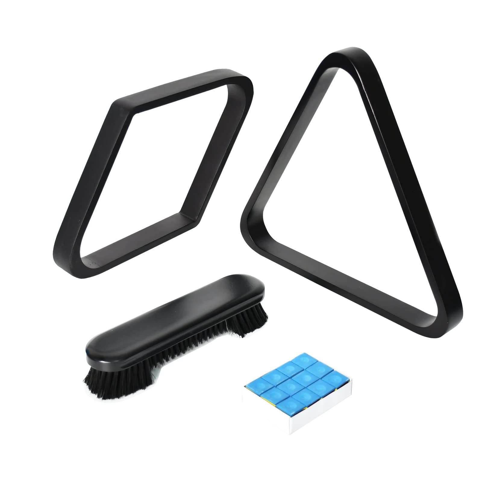 Solid Wood Pool Ball Triangle Rack, Pool Table Ball Holder Positioning Rack,2-1/4" Pool Ball Rack