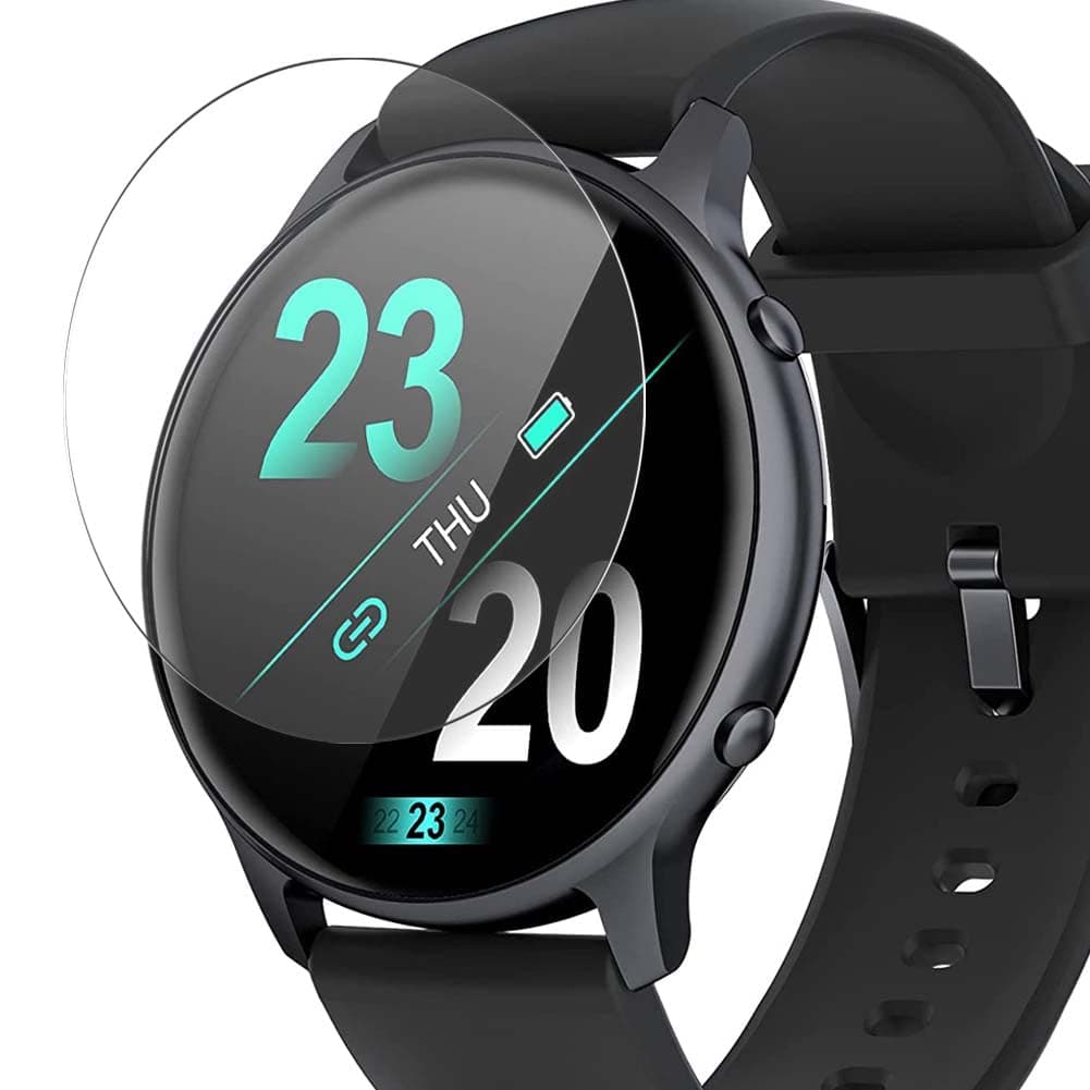 Vaxson3-Pack Screen Protector, compatible with Lovtutu LCW01-B92 1.28" Smartwatch smart watch, TPU Guard Film Protectors Sticker [NOT Tempered Glass Case Cover ]