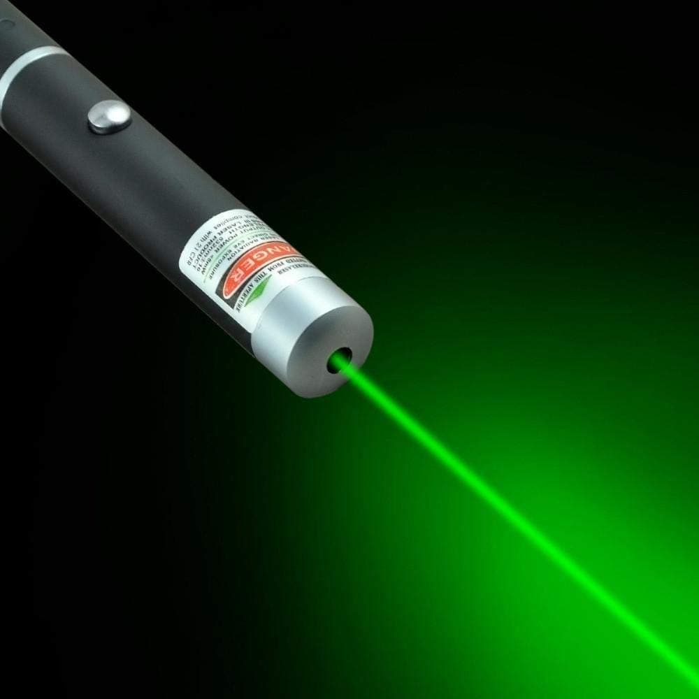 DOOMSDAY Multipurpose Green Laser Light Pen | Green Laser Pointer Pen for Presentation with Adjustable Cap to Change Project Designs