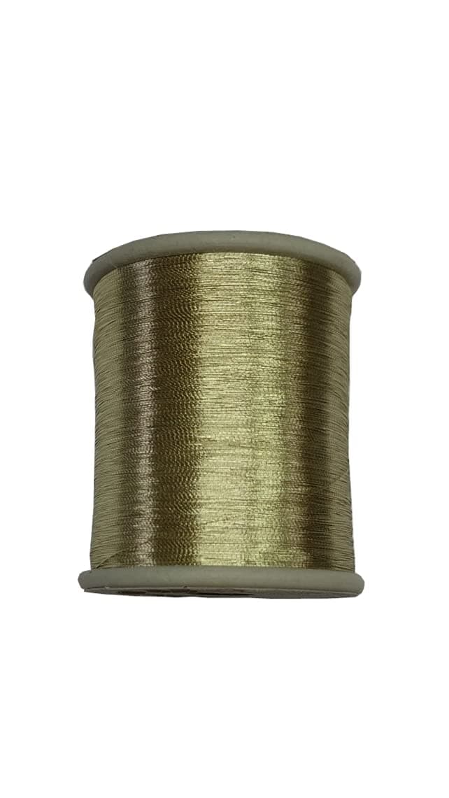 Embroidery Zari Thread 0.1 MM, Full Legnht and Sining,Use in Craft,Embroidery,Sewieng,Jwellery Making (Warer)