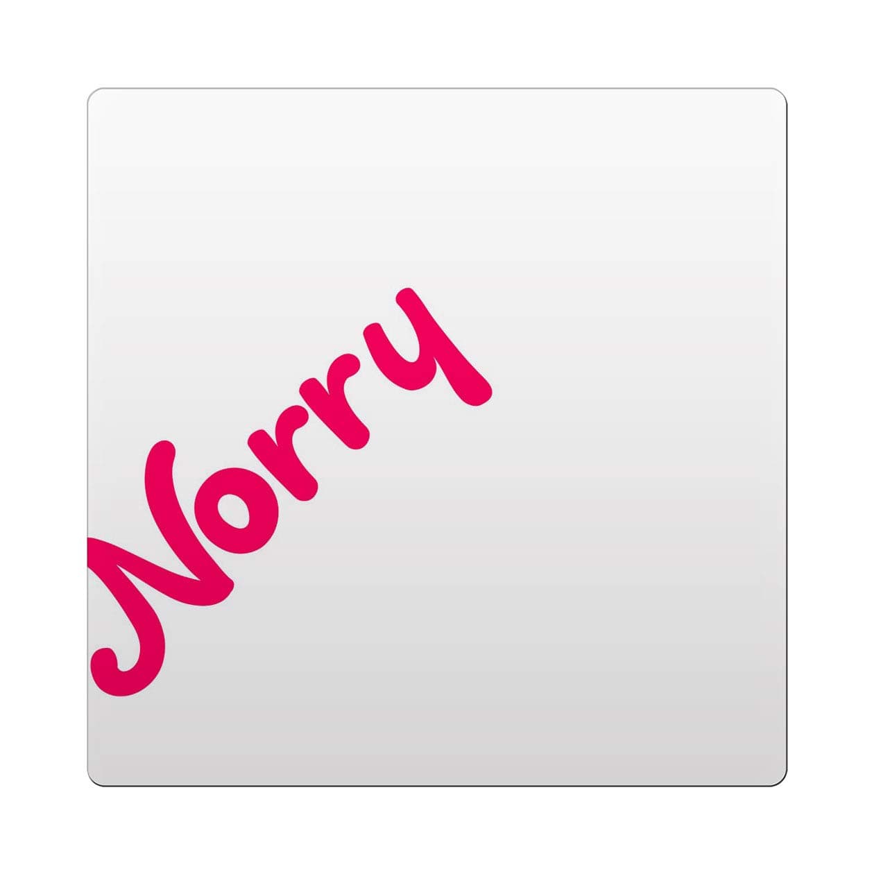 Makoroni - Norry Female Name Ceramic 4"x4" Drink Coaster w/Cork Backing