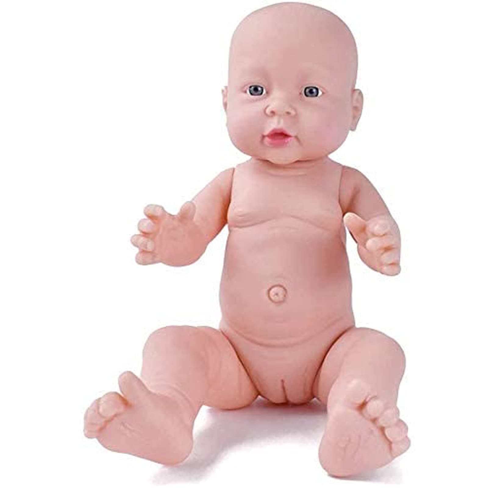 WANJIA Male Baby Care Model Girls Newborn Baby Dolls, Realistic Baby Model Silicone for Kids Toys/Nursing Practice/Teaching/Photography,girl