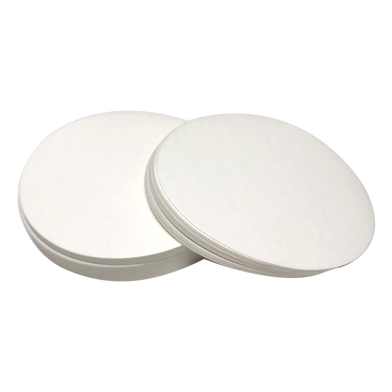 100 Pcs Qualitative Filter Papers Medium Speed Flow Filter Papers 90mm Laboratory Filter Papers for Filter Experiment, Oil Test