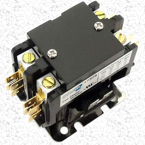 Replacement for Furnas Double (2) Two Pole 30 Amp Replacement Condenser Contactor 45CG20AJ