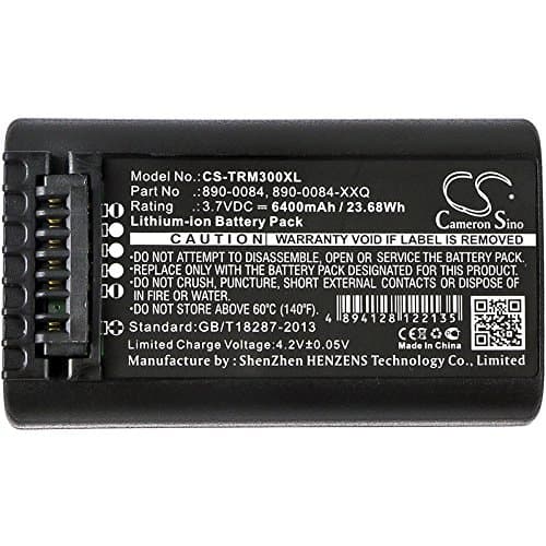 Equipment Survey Battery,Compatiable for Trimble Nomad 800L PDA Keypad Nomad 800LC Nomad 800LC Numeric Key Nomad 800LC PDA Key,Replacement With 890-0084 890-0084-XXQ 6400mAh