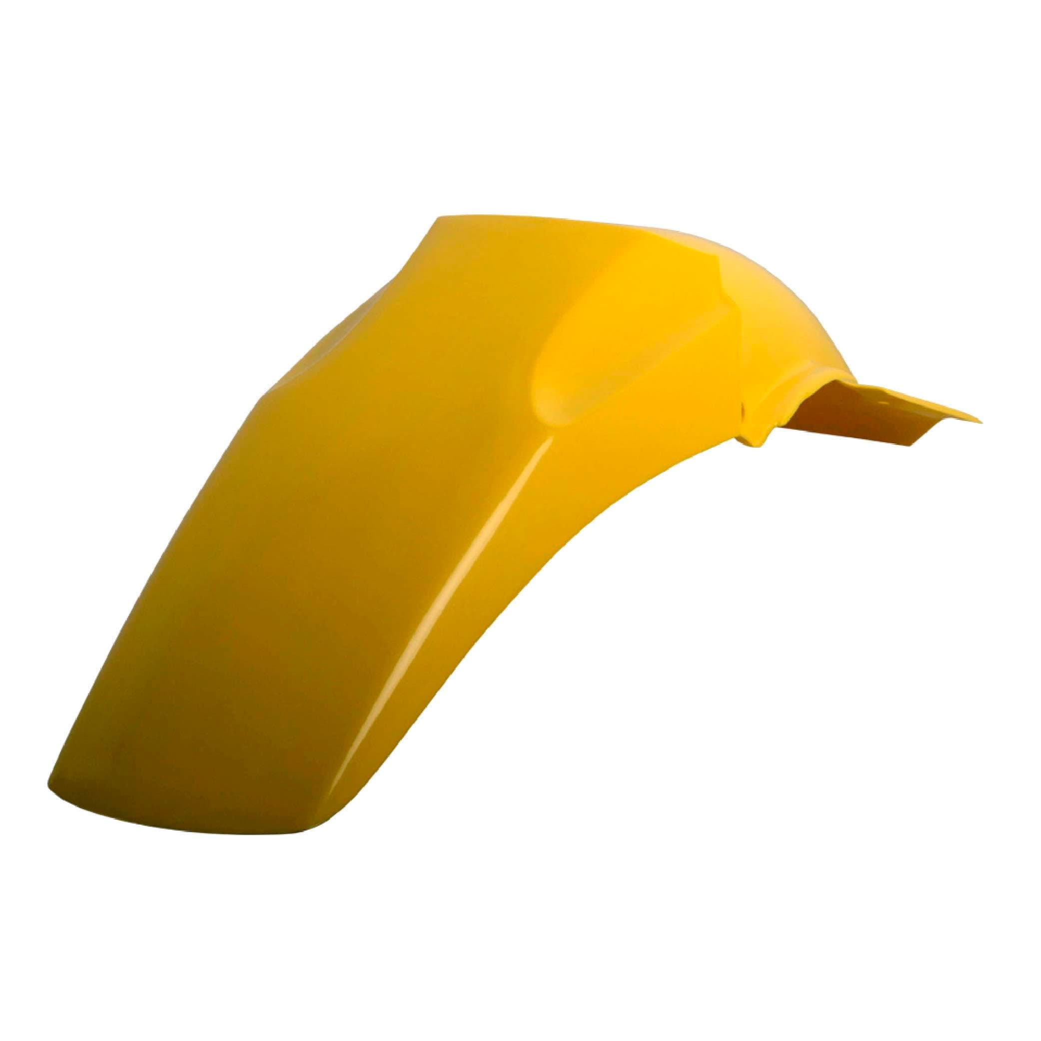 Motocross (MX) Rear Fender for Suzuki RM 125/250 (1996-00) Dirt Bike – OEM Quality, Durable, Flexible & Perfect Fit – Yellow