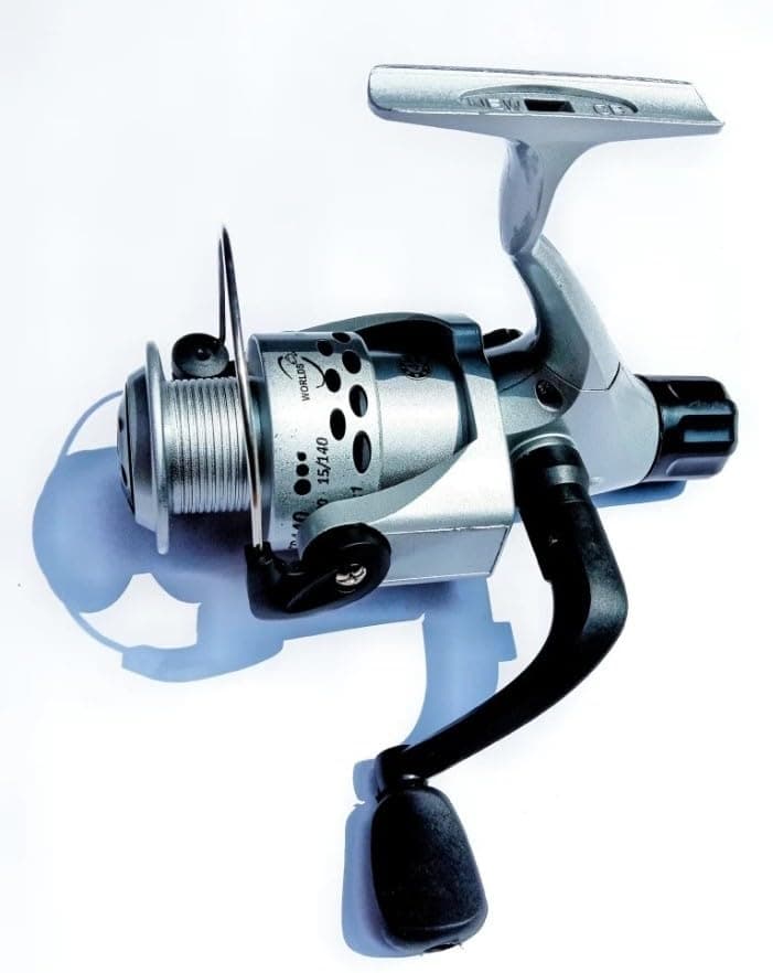 Spinning Fishing Reel Heavy Duty Spin Wheel | Right & Left Grip Type Interchangeable Metal Shaft Handle Smooth 5.2,:1 Gear Ratio | Fishing Reel 440