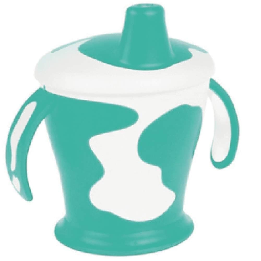 Haberman Anywayup Cow Toddler Cow Cup For 6+ Children, Assorted Colors - 250ml