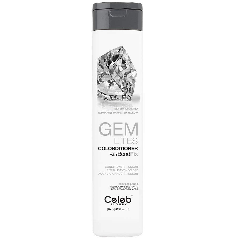 Celeb Luxury Color Depositing Conditioner - Color Refresher with Bondfix Bond Rebuilder, Viral and Gem Lites, Pairs with Colorwash