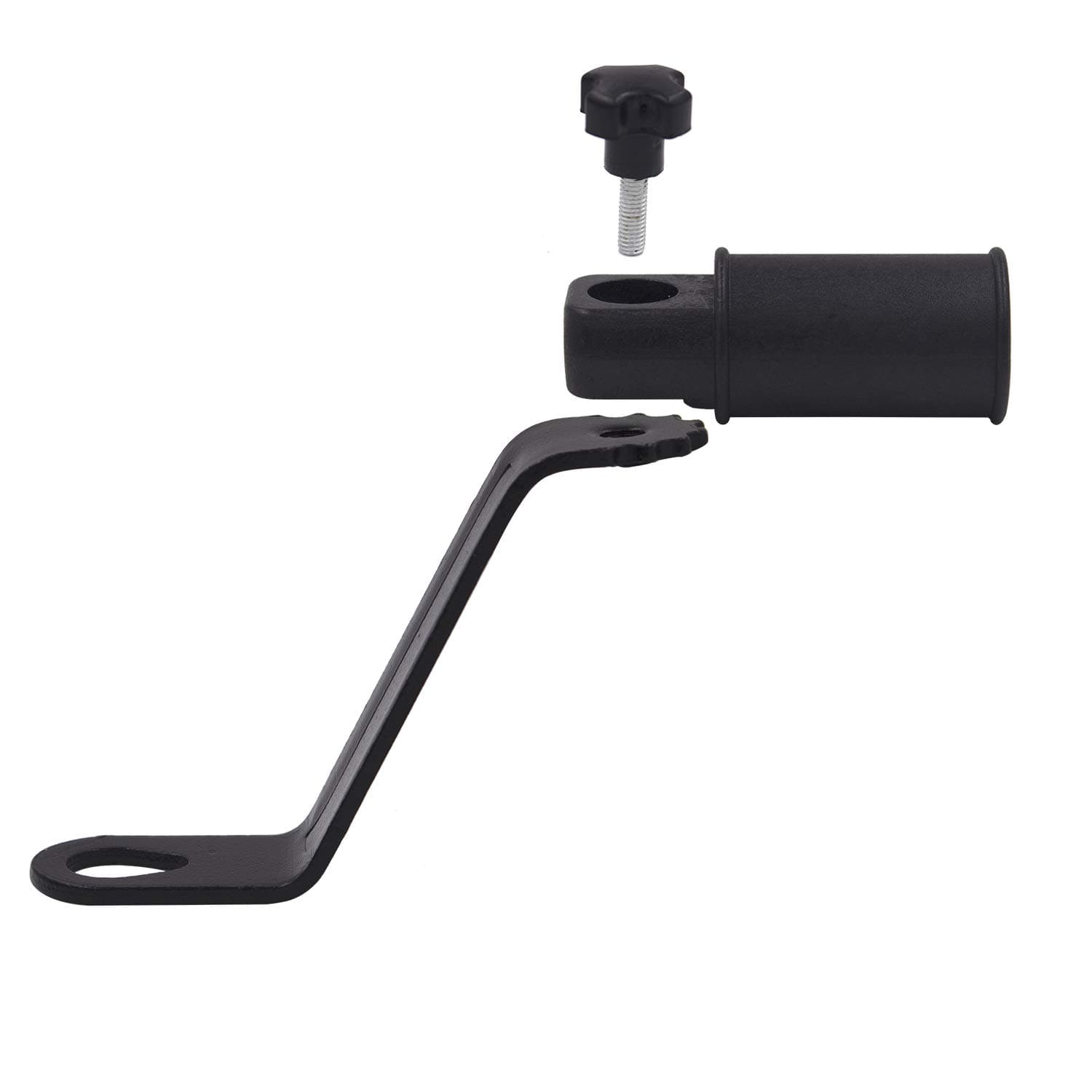 Sunoer 2PCS 10mm Bolt Motorcycle Mirror Extender Mount Cell Phone Conversion Extension Mount Bracket Adapter for 22mm 8/7 Inch Handlebar Phone Hoder