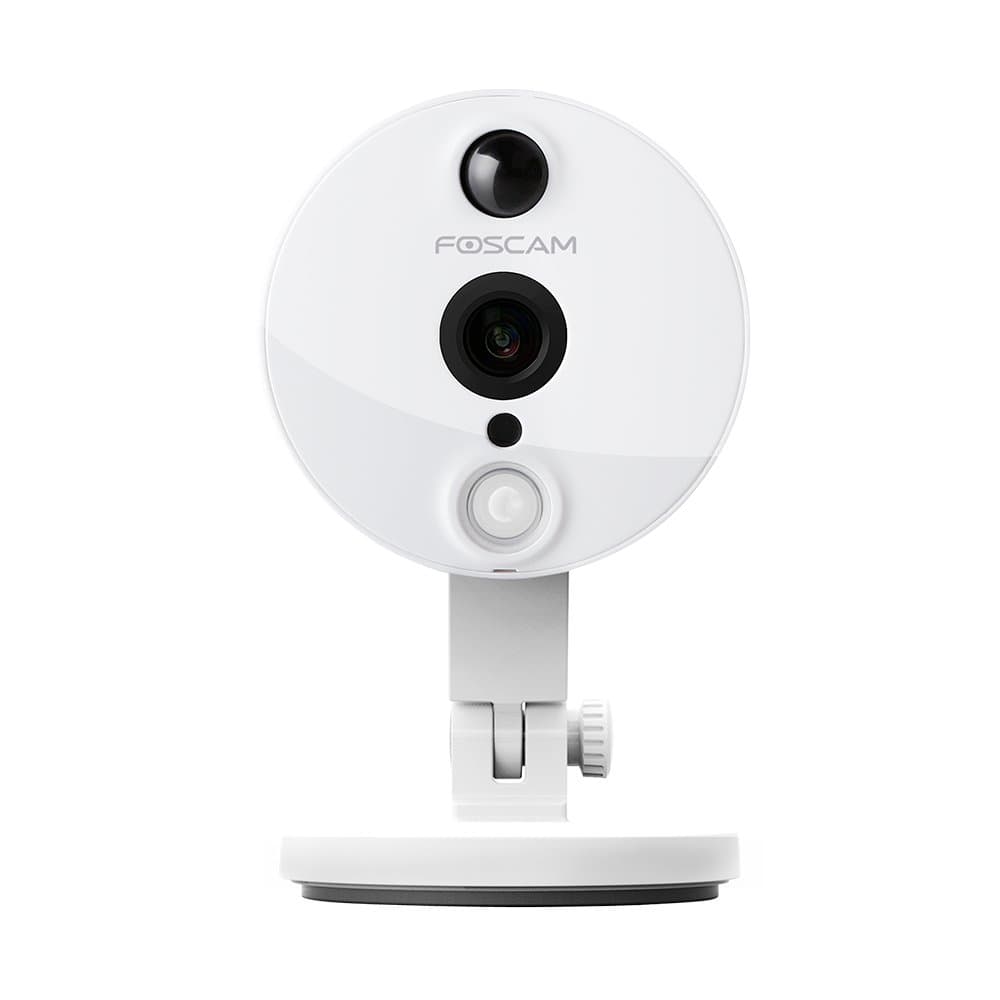 Foscam C2 HD 1080P WiFi Security IP Camera with iOS/Android App, Super Wide 120° Viewing Angle, Night Vision Up to 26ft, PIR Motion Detection, and More (White)