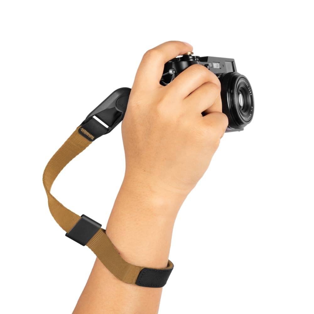 Cuff Camera Wrist Strap, Compatible with DSLR, Compact and Point-and-Shoot Cameras, Low Profile, Quick Release