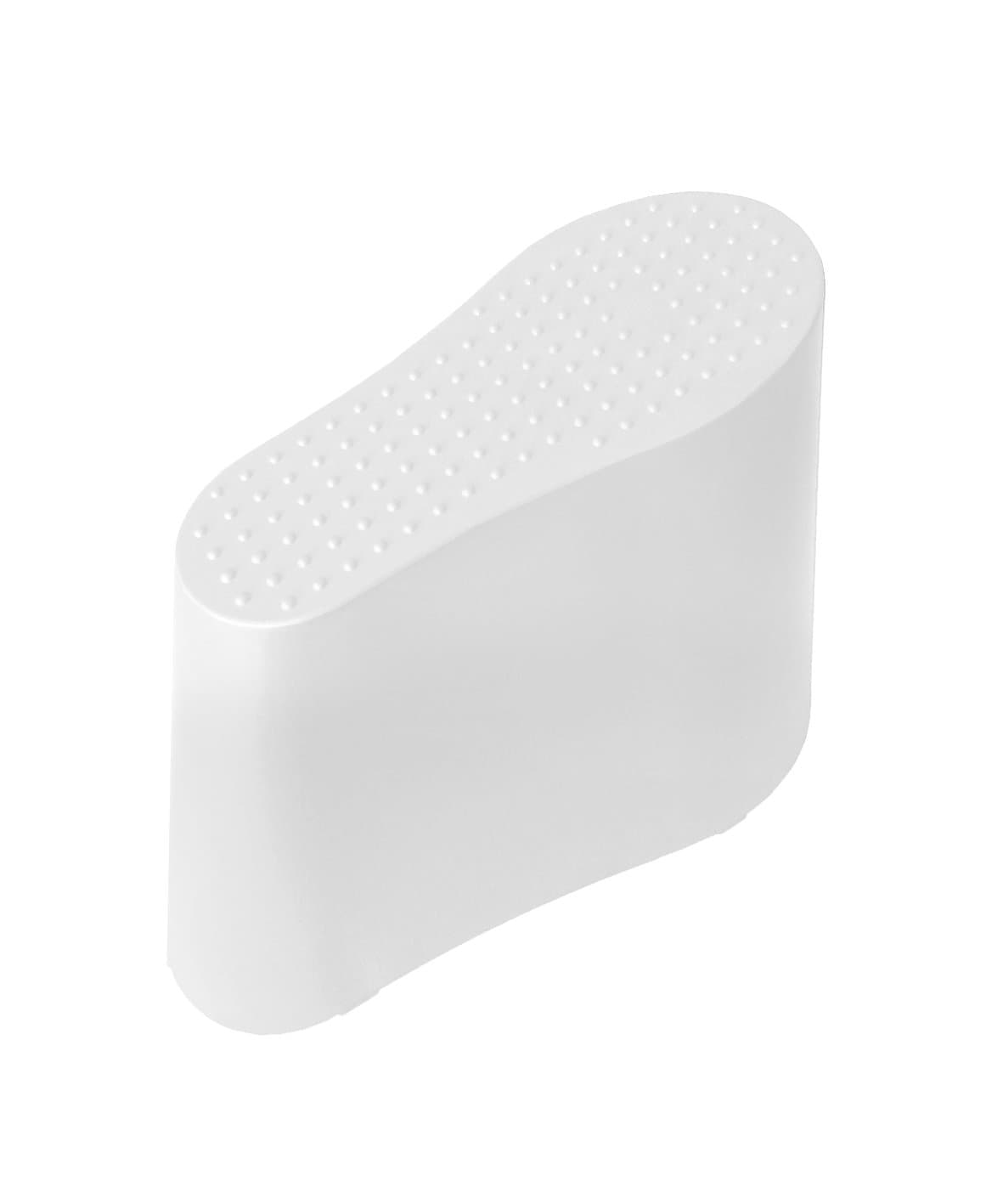 PEDRO, white footstool for shoe lacing, 100% Made in Italy by Servettocose